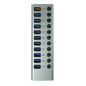 USB 3.0 HUB Maxtrack CH 12 11-port - Image 2