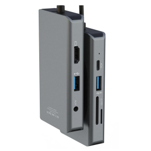 Adapter XO HUB007 9v1 z brezžičnim polnilnikom - Image 2