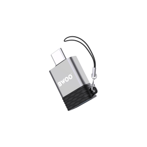 Adapter USB na USB-C BWOO BZ-35 siv - Image 1