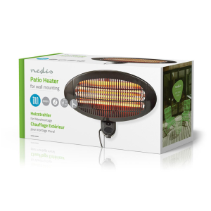 Stenski grelnik Nedis HTPA110EBK 2000W - Image 6