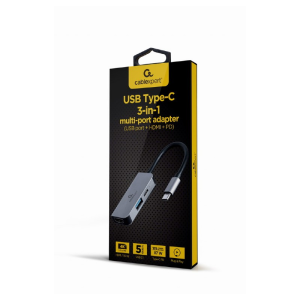 Adapter USB-C 3-v-1 USB, HDMI, PD - Image 2