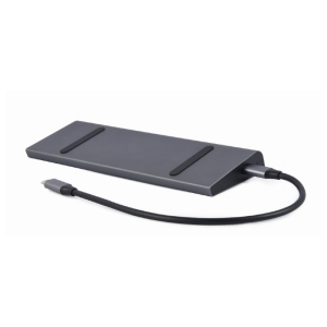 Adapter USB-C 9-v-1 3xUSB, HDMI, DP, VGA, PD, LAN, audio - slika 4