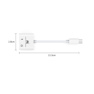 Adapter USB-C na USB-C PD + 3,5mm audio Maclean MCTV-848 - slika 3