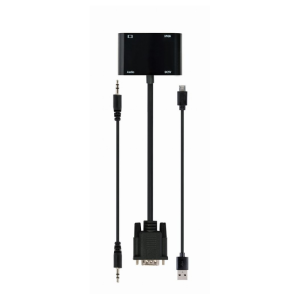 Adapter VGA na HDMI in VGA + audio - Image 4