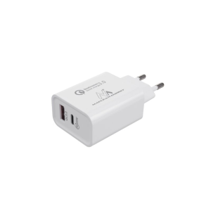 Polnilec za telefon Maclean MCE485W 1x USB QC, 1x USB-C PD 20W - slika 2