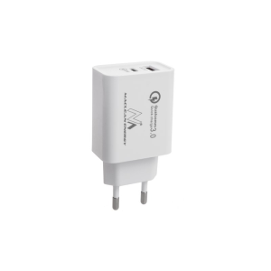 Polnilec za telefon Maclean MCE485W 1x USB QC, 1x USB-C PD 20W - slika 5