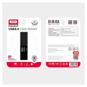 Čitalec kartic USB 2.0 XO 2v1 DK05A - Image 2