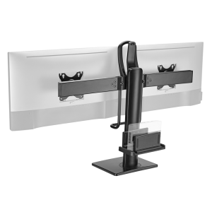 Nosilec za dva monitorja in miniPC MyWall HL 61L 17" - 32" - slika 3