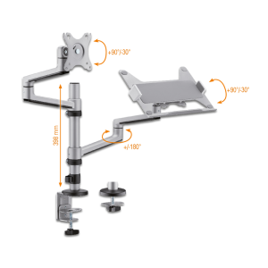 Nosilec za monitor in prenosnik MyWall HL 52L - slika 4