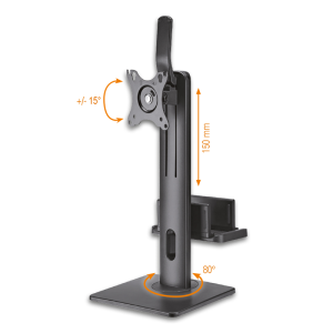 Nosilec za monitor in miniPC MyWall HL 60L 17" - 32" - Image 6