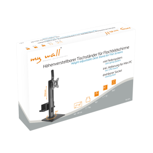 Nosilec za monitor in miniPC MyWall HL 60L 17" - 32" - Image 9
