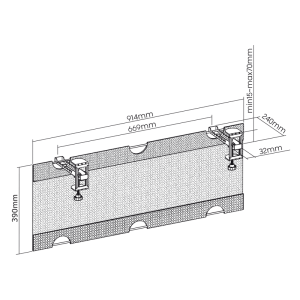 Organizator kablov MyWall HZ 41L - Image 9