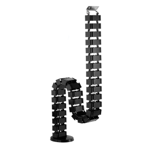 Organizator kablov MyWall HZ 42L črn - slika 1