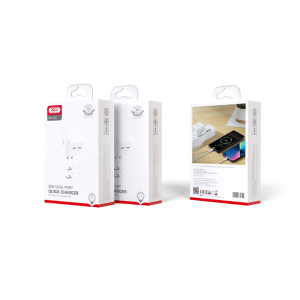 Polnilec za telefon XO L102 2x USB-C PD 35W + kabel 8-pin Lightning - Image 3