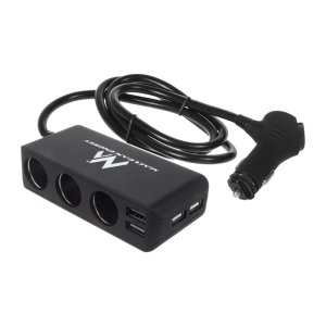 Polnilec za avto Maclean MCE117 3x 12V, 4x USB - Image 1