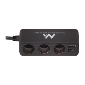Polnilec za avto Maclean MCE117 3x 12V, 4x USB - Image 2
