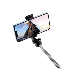 Selfie stick tripod XO BT SS09 črn - Image 3