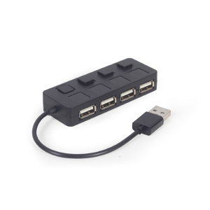 USB razdelilnik s stikalom 4-vrata UHB-U2P4-05 - slika 1