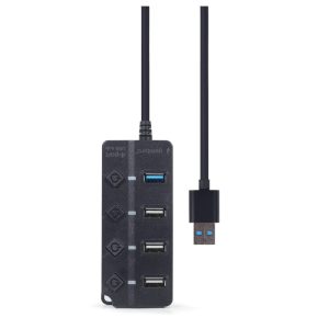 USB razdelilnik s stikalom 4-vrata UHB-U3P1U2P3P-01 - slika 3