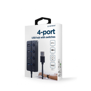 USB razdelilnik s stikalom 4-vrata UHB-U3P1U2P3P-01 - slika 4