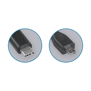 Kabel Maxtrack microUSB na USB-C 0,5m - Image 3