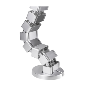 Organizator kablov MyWall HZ 43SL srebrn - slika 2