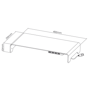 Podstavek za prenosnik / monitor MyWall HT 46L - slika 5