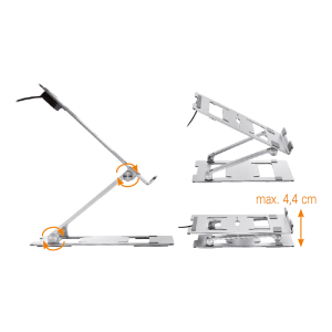 Stojalo za prenosnik MyWall HT 17L - slika 6