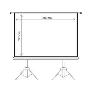 Projekcijsko platno Maclean MC-712 300 x 225 cm - slika 6