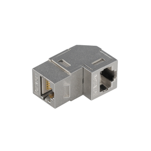 STP spojka 90° RJ45 CAT6A TI 65Q - slika 1