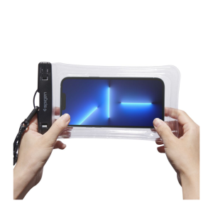 Univerzalna vodoodporna torbica za telefon Spigen A610 prozoren - slika 2