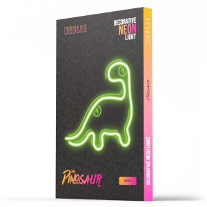 Neon LED luč - dinozaver - slika 2