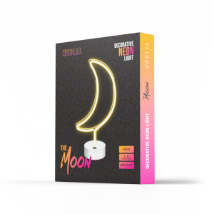Neon LED luč - luna - slika 2