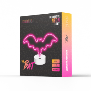 Neon LED luč - netopir - slika 2