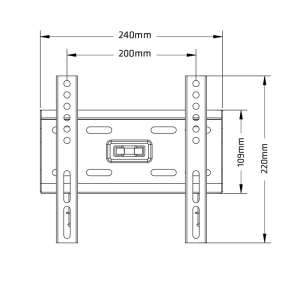 Nosilec za LCD TV Maclean MC-777 13''- 42'' - slika 3