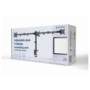 Nosilec za tri monitorje MA-D3-01 17”-27” - slika 4