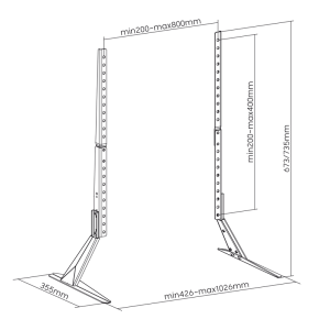 Stojalo za LCD TV MyWall HP 49L 23"- 75" - slika 7