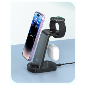 Polnilno stojalo 3v1 XO WX035 15W z Lightning priključkom - slika 2