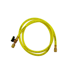 Cev za polnjenje 1/4" na 1/4" rumena