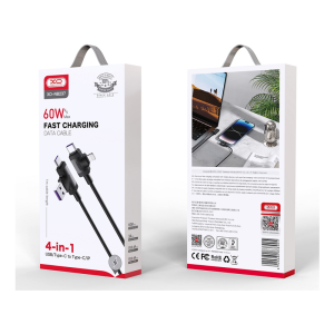 Kabel XO NB237 4v1 USB + USB-C - Lightning + USB-C 1m - slika 2