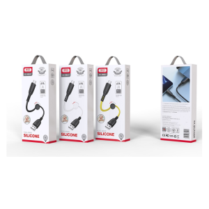 Kabel XO NB247 USB - microUSB 0,25m 6A bel - slika 2