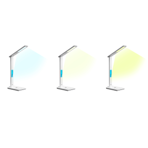 Namizna LED svetilka z zaslonom in brezžičnim polnjenjem MT222 - slika 7