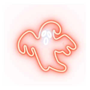 Neon LED luč - duh - slika 1