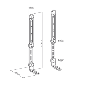 Nosilec za Soundbar MyWall HZ 32-1L - slika 6