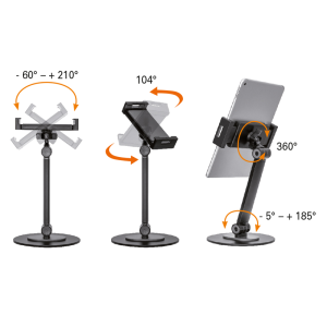 Stojalo za tablico in telefon MyWall HT 36L - slika 5