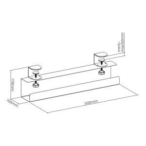 Organizator kablov MyWall HZ 46-1 - slika 6