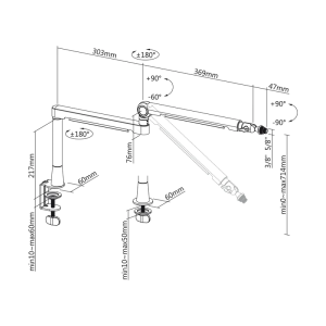 Nosilec za mikrofon NanoRS RS471 - slika 8