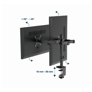 Nosilec za dva monitorja MA-D2-03 17”-32” - slika 5