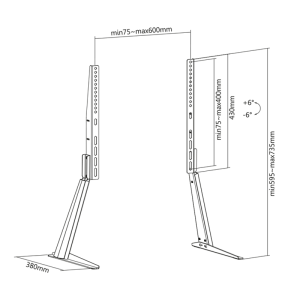 Stojalo za LCD TV MyWall HP 39L 37"- 70" - slika 6