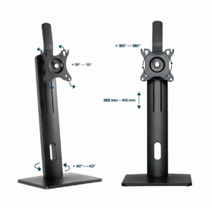 Nosilec za monitor MS-D1-01 17" - 32" - slika 7
